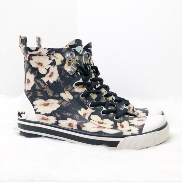 rocket dog floral boots